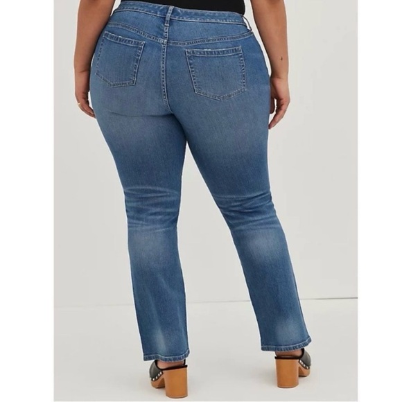 Torrid feel the fit‎ vintage stretch mid-rise slim bootcut size 20R jeans EUC - Picture 3 of 6